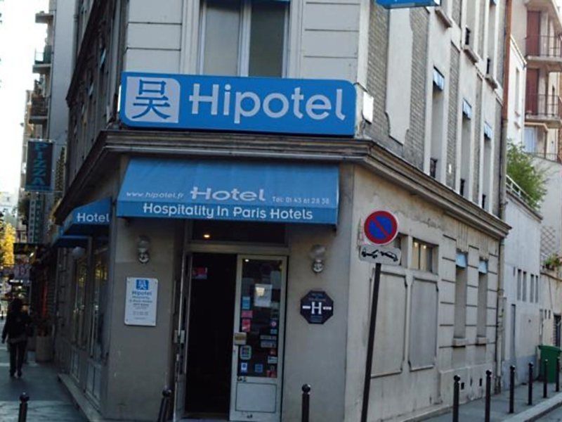 Hipotel Paris Belgrand Mairie Du 20Eme Exterior photo