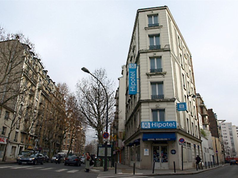 Hipotel Paris Belgrand Mairie Du 20Eme Exterior photo