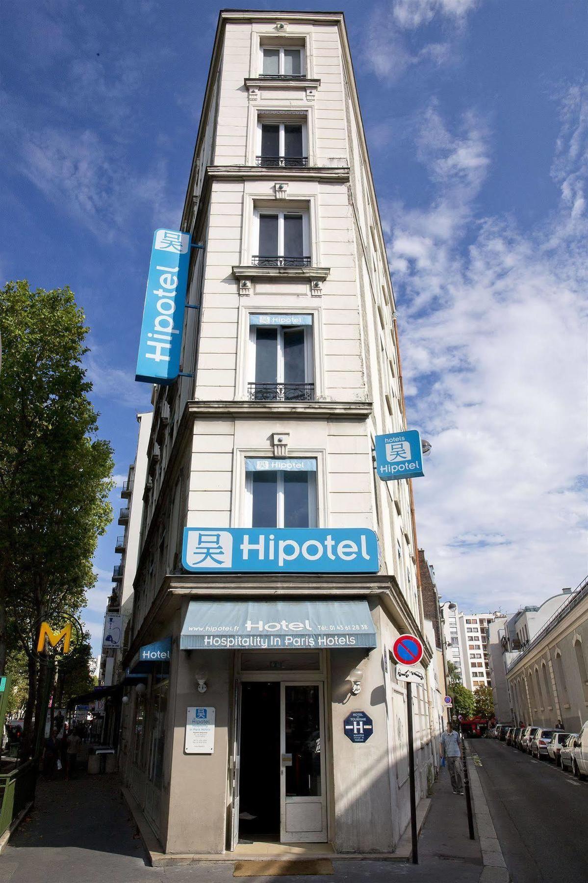 Hipotel Paris Belgrand Mairie Du 20Eme Exterior photo